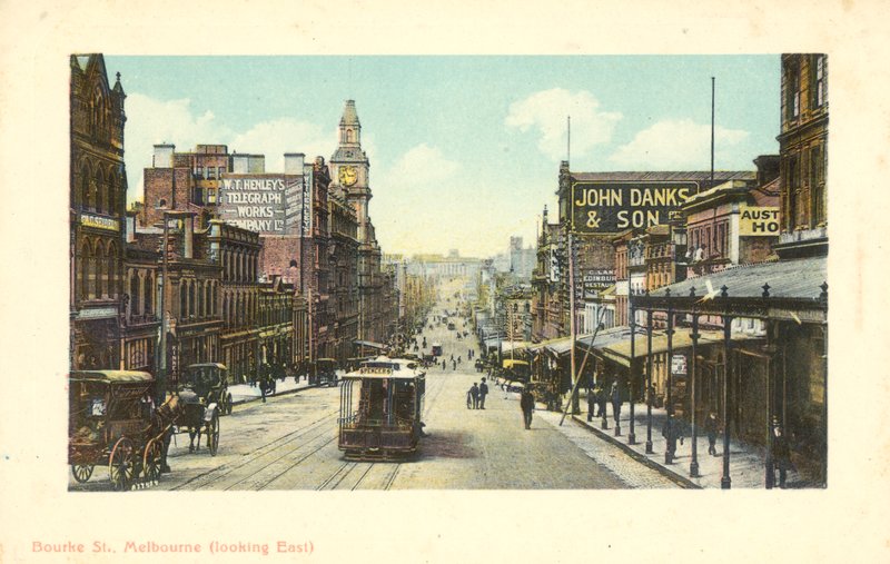 Bourke Street, Melbourne, Victoria, Australia (kuva) tekijältä Photographer Australian