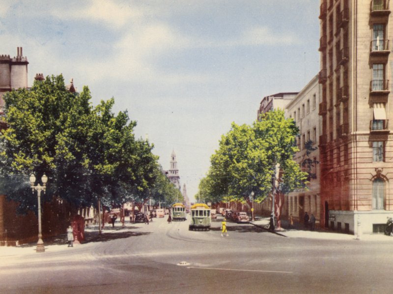Collins Street, Melbourne (värikuva) tekijältä Photographer Australian