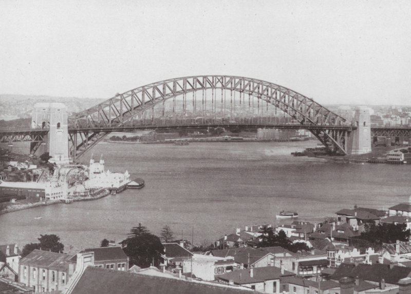 Sydney Harbour Bridge (m/w kuva) tekijältä Photographer Australian