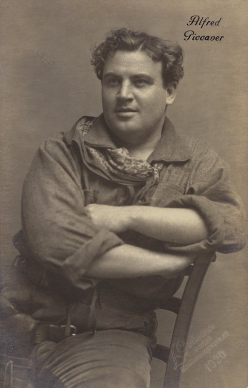 Alfred Piccaver, brittiläis-amerikkalainen oopperalaulaja (m/w kuva) tekijältä Photographer Austrian