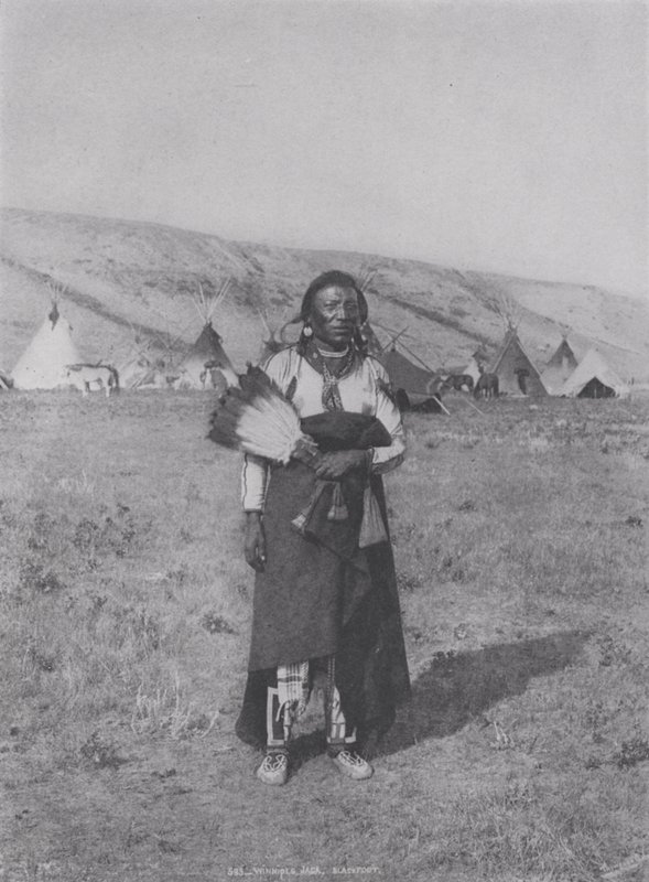 Winnipeg Jack, Blackfoot (m/w kuva) tekijältä Photographer Canadian