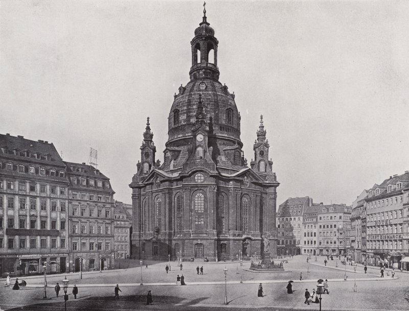 Frauenkirche (m/w kuva) tekijältä Photographer German