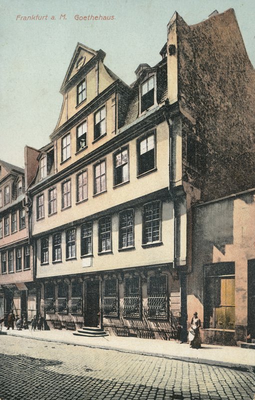 Goethe House, Frankfurt (värikuva) tekijältä Photographer German