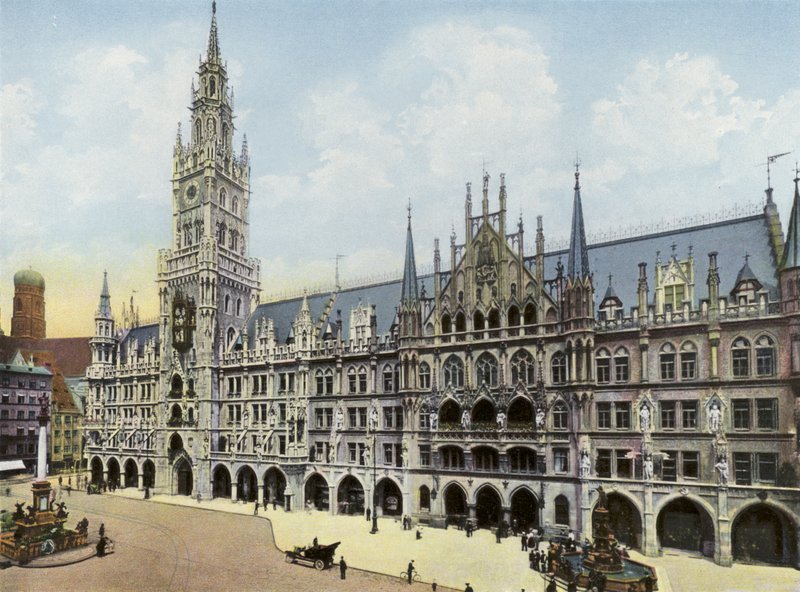 München/München: Uusi kaupungintalo (kuva) tekijältä Photographer German