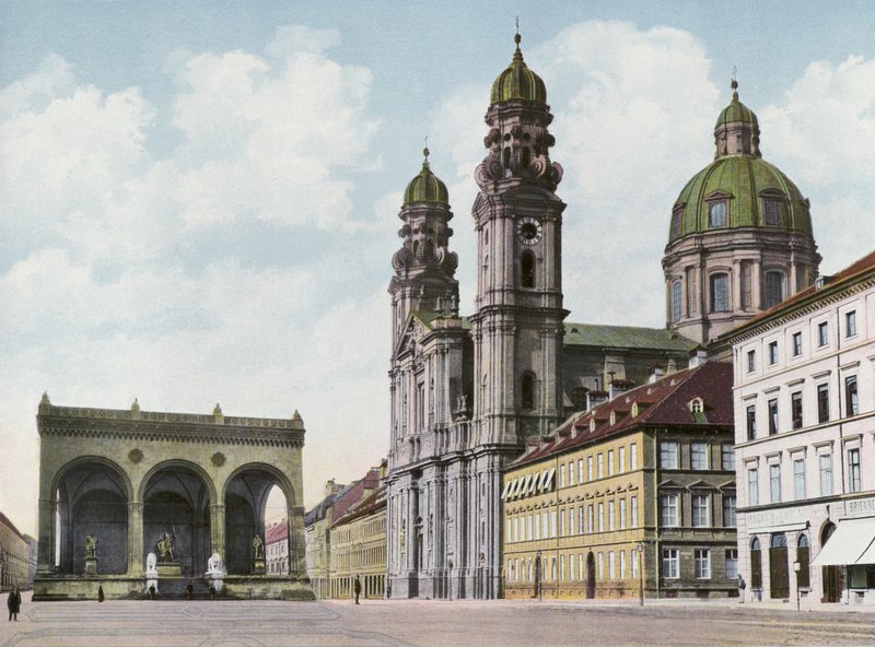 München/München: Theatinerkirche U Feldherrnhalle (kuva) tekijältä Photographer German