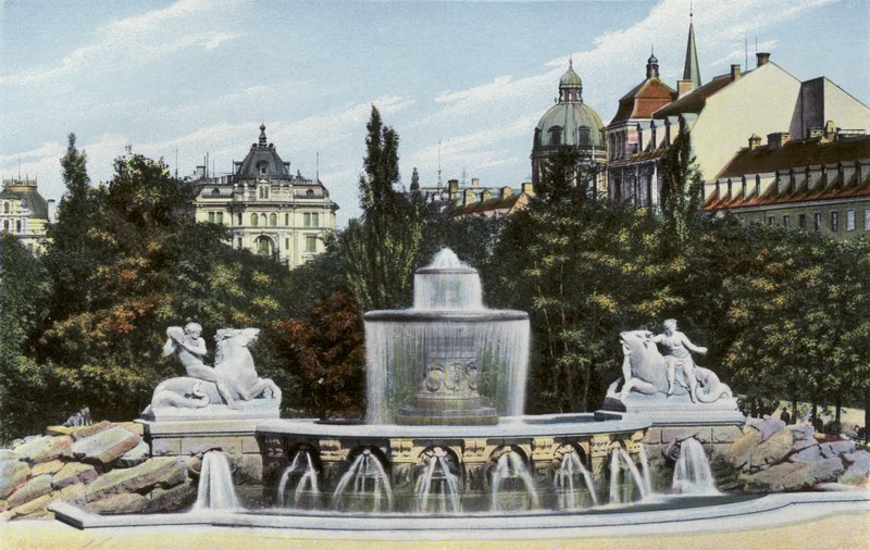 München/München: Wittelsbachin suihkulähde (kuva) tekijältä Photographer German