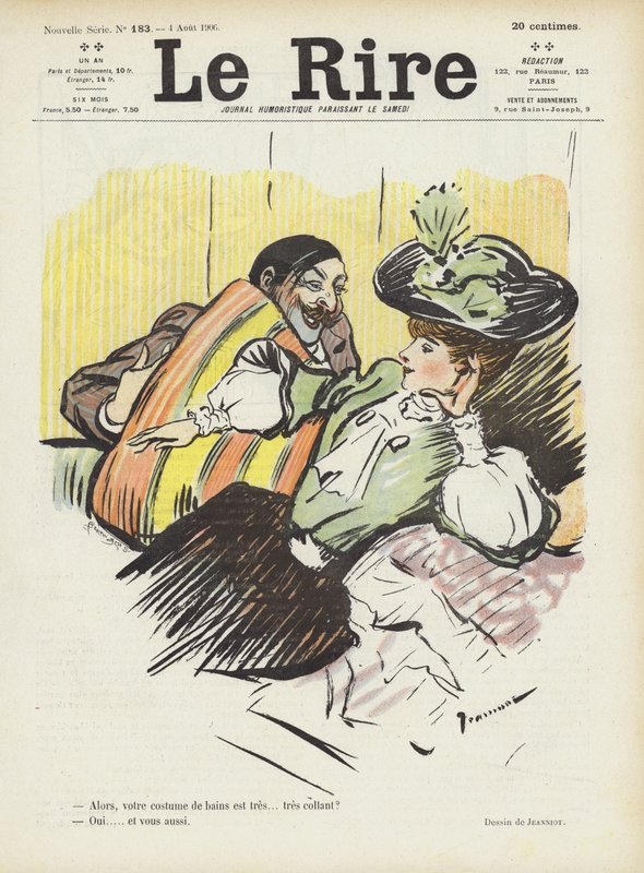 Kuvitus Le Rirelle tekijältä Pierre Georges Jeanniot