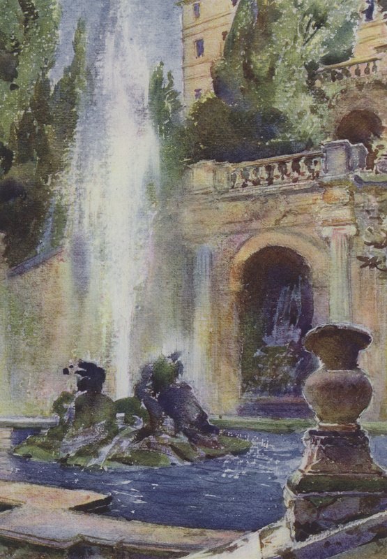 Tivoli, Villa DEste tekijältä Pierre Vignal