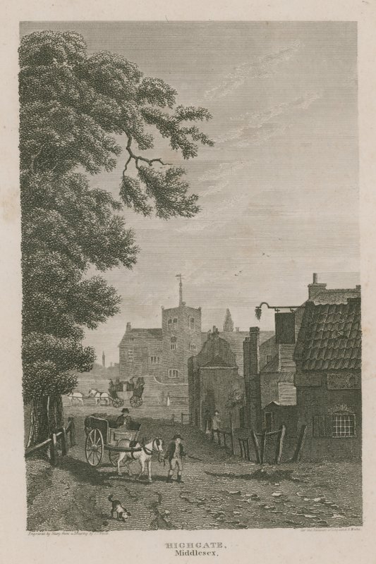 Highgate, Middlesex tekijältä Pieter Jansz. Quast