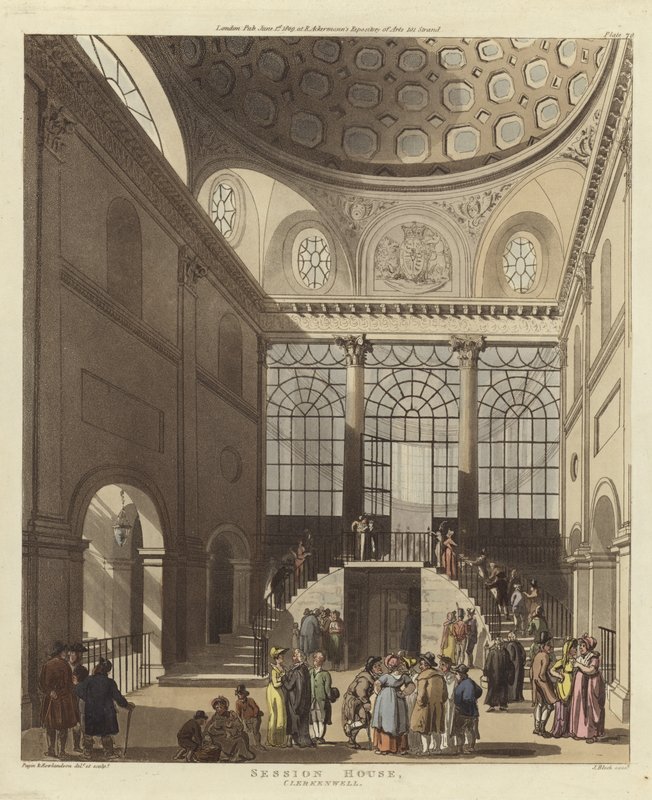 Session House tekijältä Pugin and Rowlandson