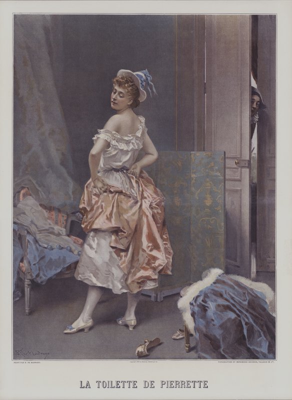 Pierretten vessa tekijältä Raimundo de Madrazo y Garreta
