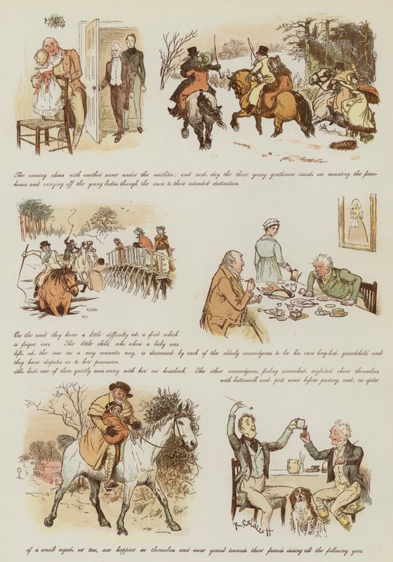 Curmudgeonsin joulu tekijältä Randolph Caldecott