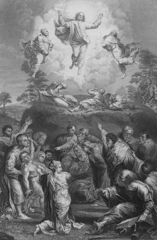 Muutos (kaiverrus) tekijältä after Raphael
