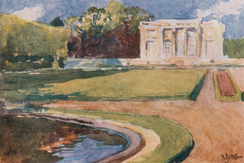Petit Trianon, Versailles tekijältä Rene Binet