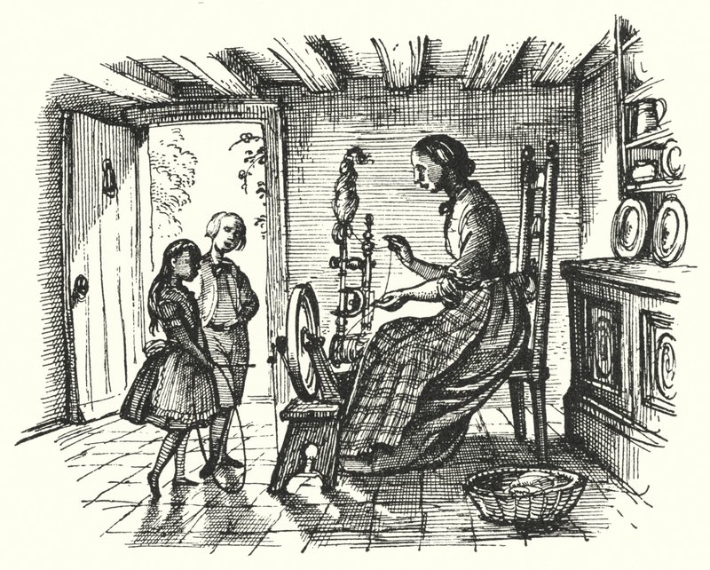 Hans Christian Andersen: Pellava (litho) tekijältä Rex (after) Whistler