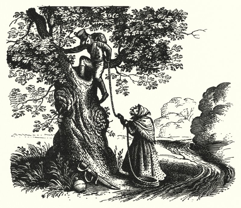 Hans Christian Andersen: The Tinder-Box (litho) tekijältä Rex (after) Whistler