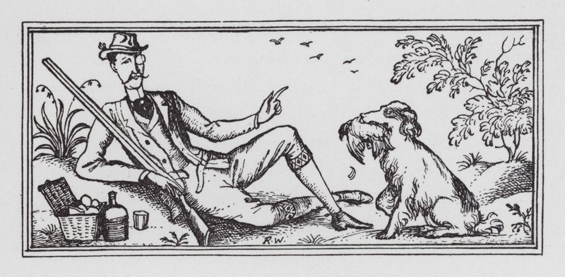 Ammunta (litho) tekijältä Rex (after) Whistler