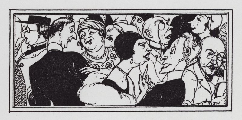 Yksityinen näkymä (litho) tekijältä Rex (after) Whistler