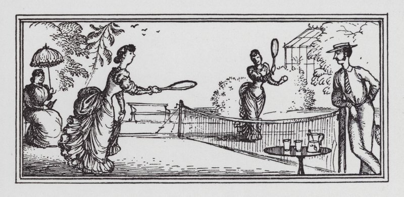 Wimbledon (litho) tekijältä Rex (after) Whistler