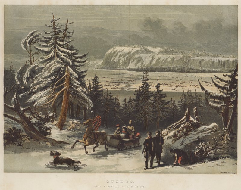 Quebec (chromolitho) tekijältä Richard Principal Leitch