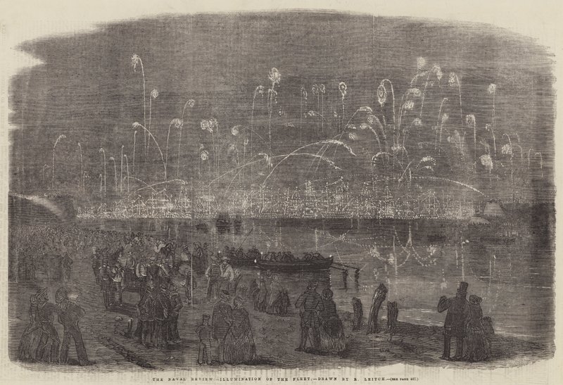 Naval Review, Illumination of the Fleet tekijältä Richard Principal Leitch
