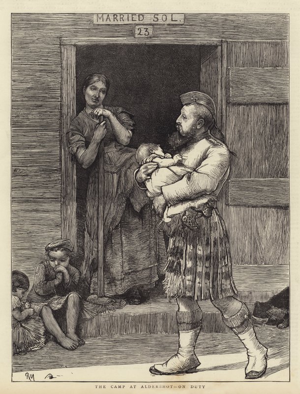 Leiri Aldershotissa, päivystys tekijältä Robert Walker Macbeth