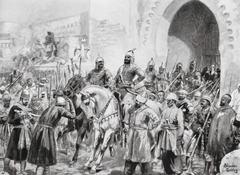 Turkkilaisten saapuminen Bagdadiin tekijältä Robert Ambrose Dudley