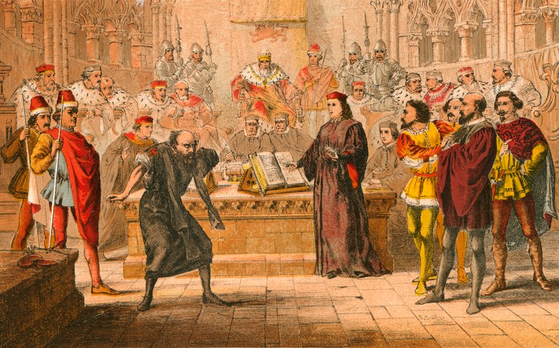 Shylock. "Onko se laki" tekijältä Robert Ambrose Dudley