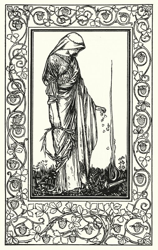 Shelley: Adonais (litografia) tekijältä Robert Anning Bell