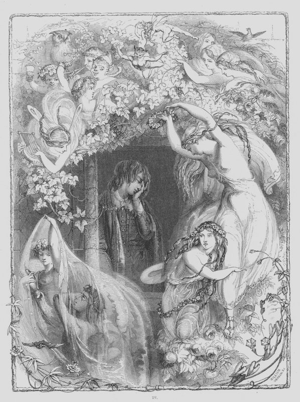 John Milton, L’Allegro (kaiverrus) tekijältä Robert Huskisson