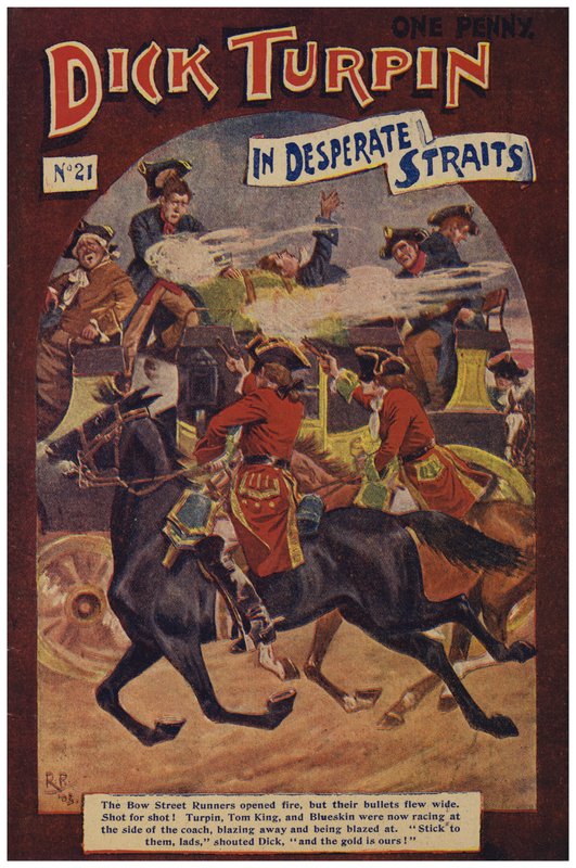Dick Turpin (värinen lito) tekijältä Robert Prowse Jnr