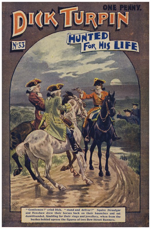 Dick Turpin (värinen lito) tekijältä Robert Prowse Jnr