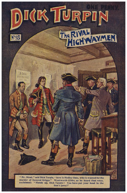 Dick Turpin (värinen lito) tekijältä Robert Prowse Jnr