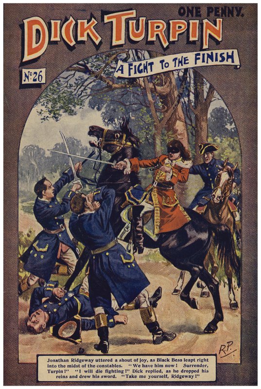 Dick Turpin (värinen lito) tekijältä Robert Prowse Jnr