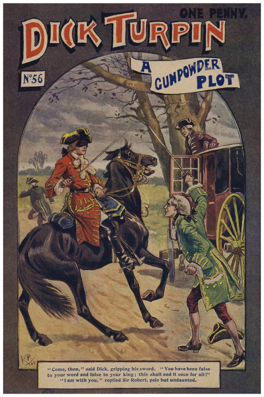 Dick Turpin (värinen lito) tekijältä Robert Prowse Jnr