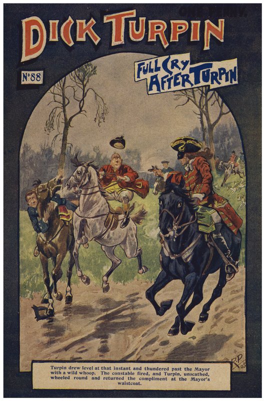 Dick Turpin (värinen lito) tekijältä Robert Prowse Jnr