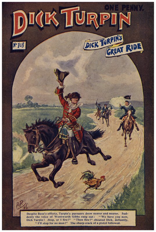 Dick Turpin (värinen lito) tekijältä Robert Prowse Jnr
