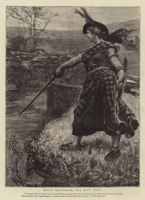 Helen Macgregor, Rob Royn vaimo tekijältä Robert Walker Macbeth