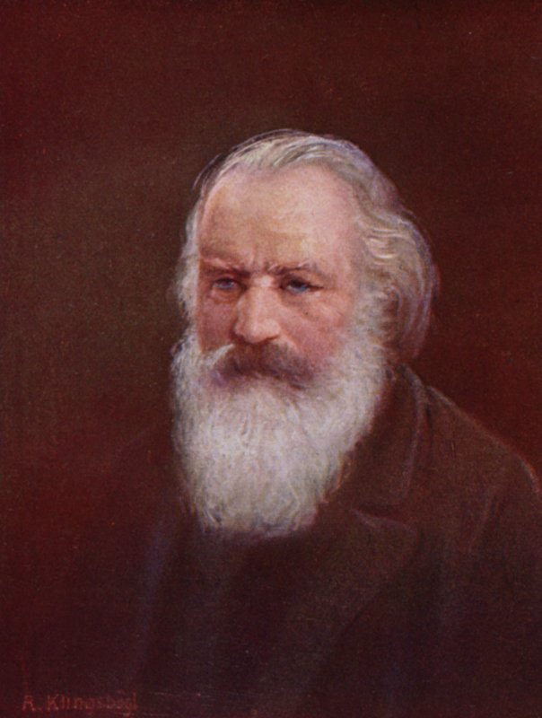 Brahms (väri litho) tekijältä Rudolf Klingsbogl