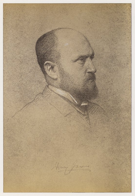 Henry James (litho) tekijältä Rudolf Lehmann