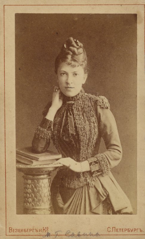 Maria Savina, venäläinen näyttelijä tekijältä Russian Photographer