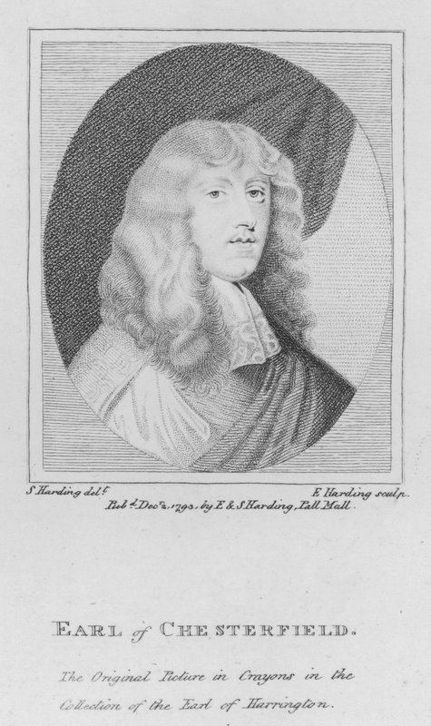 Earl of Chesterfield (kaiverrus) tekijältä S. (after) Harding
