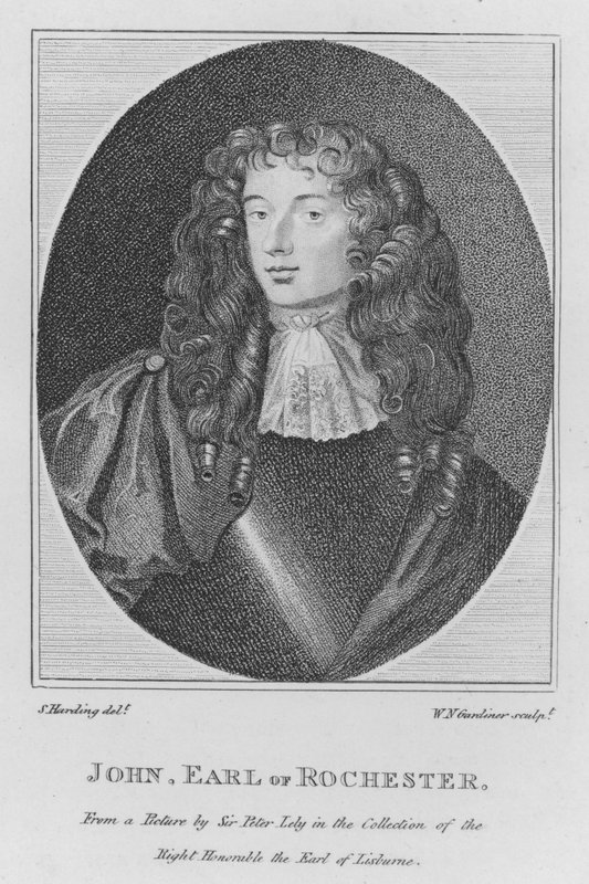 John, Earl of Rochester (kaiverrus) tekijältä S. (after) Harding