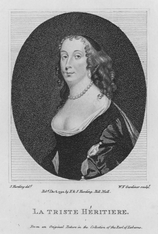 Surullinen perillinen (kaiverrus) tekijältä S. (after) Harding