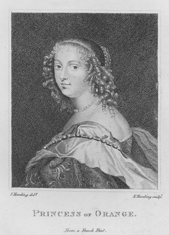 Oranssin prinsessa (kaiverrus) tekijältä S. (after) Harding
