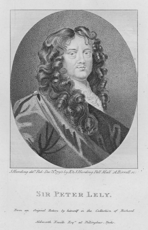 Sir Peter Lely (kaiverrus) tekijältä S. (after) Harding