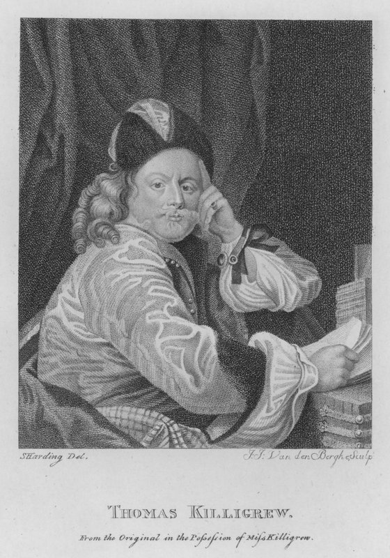 Thomas Killigrew (kaiverrus) tekijältä S. (after) Harding