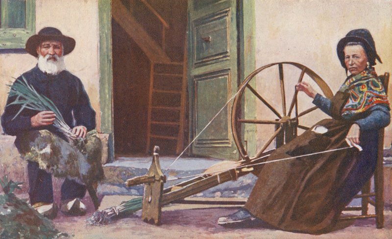Caussesin talonpojat (värilitro) tekijältä Sabine Baring Gould