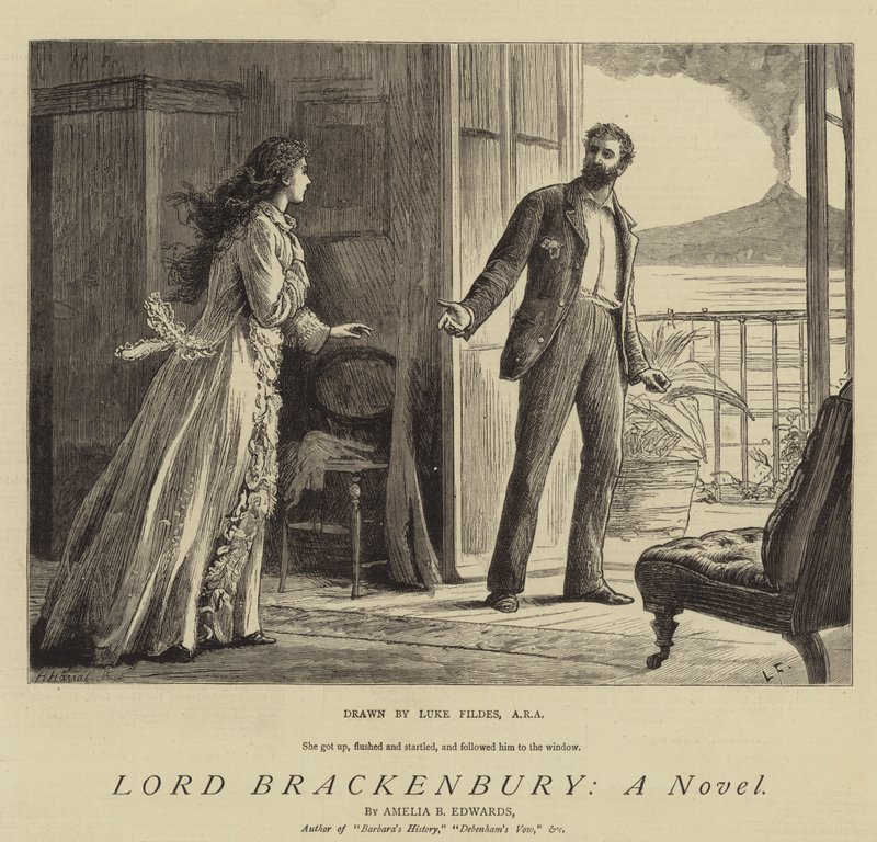 Lord Brackenbury, romaani tekijältä Samuel Luke Fildes
