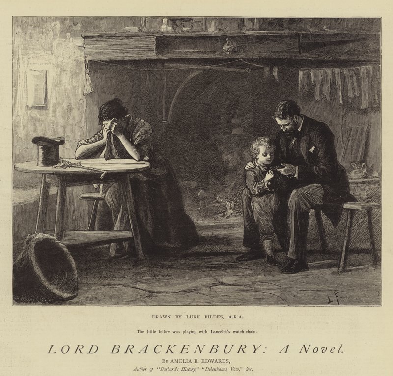 Lord Brackenbury, romaani tekijältä Samuel Luke Fildes